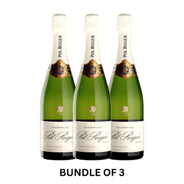 [Bundle of 3] Pol Roger Brut Reserve NV, 750ml