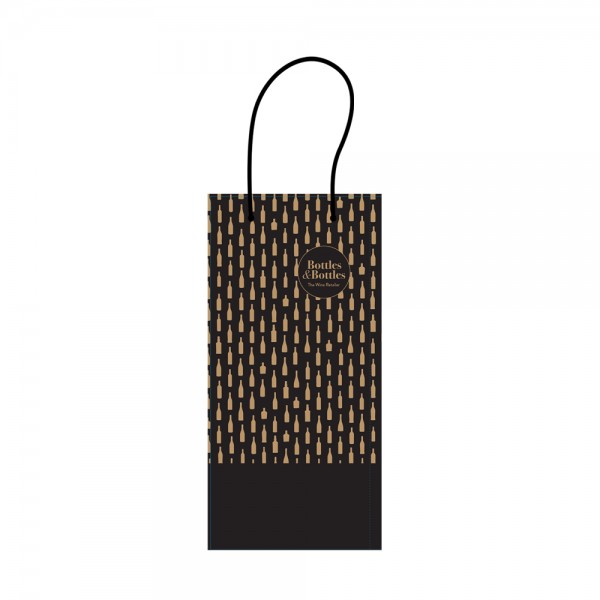 Woven Carrier Bag ~ single bottle 