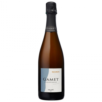 Champagne Gamet Brut Rive Droite, 750ml